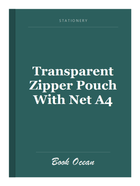 Transparent Zipper Pouch With Net A4