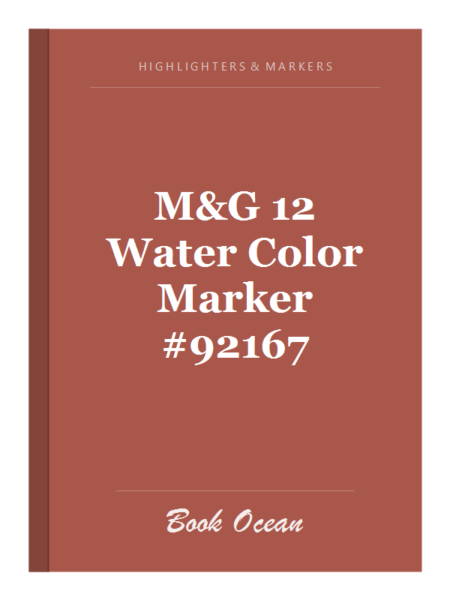 M&G 12 Water Color Marker #92167