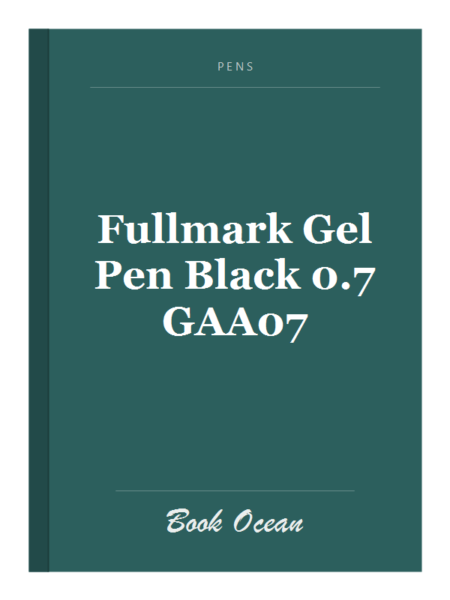 Fullmark Gel Pen Black 0.7 GAA07