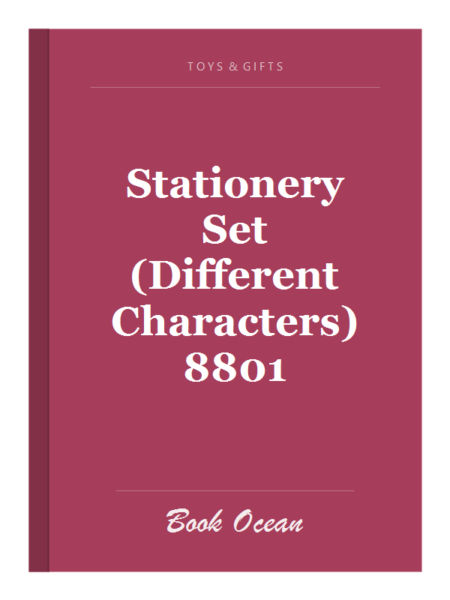 Stationery Set (Different Characters) 8801
