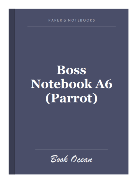 Boss Notebook A6 (Parrot)