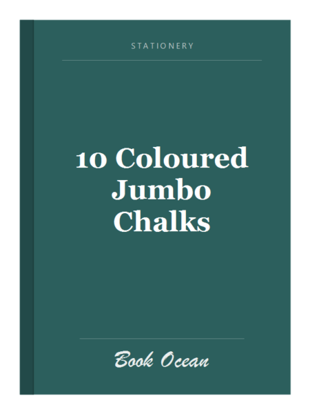 10 Coloured Jumbo Chalks