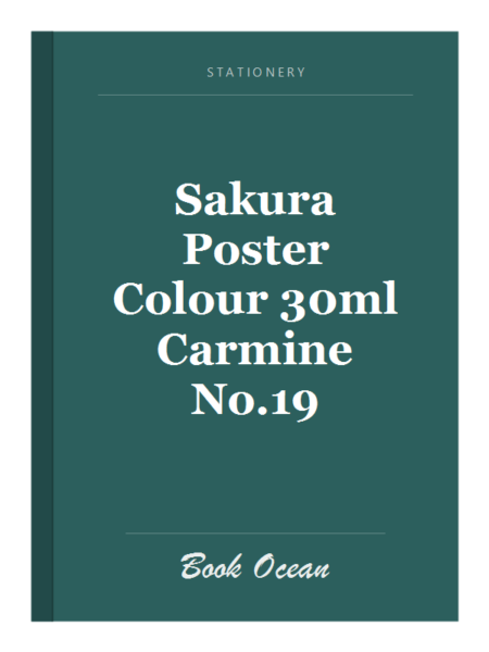 Sakura Poster Colour 30ml Carmine No.19