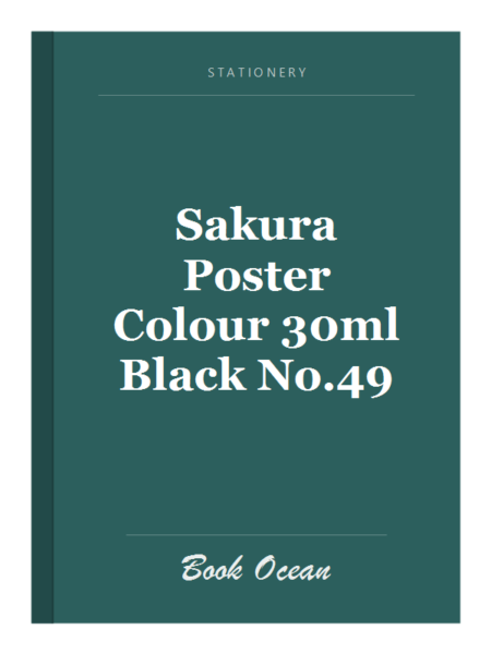 Sakura Poster Colour 30ml Black No.49