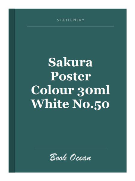 Sakura Poster Colour 30ml White No.50