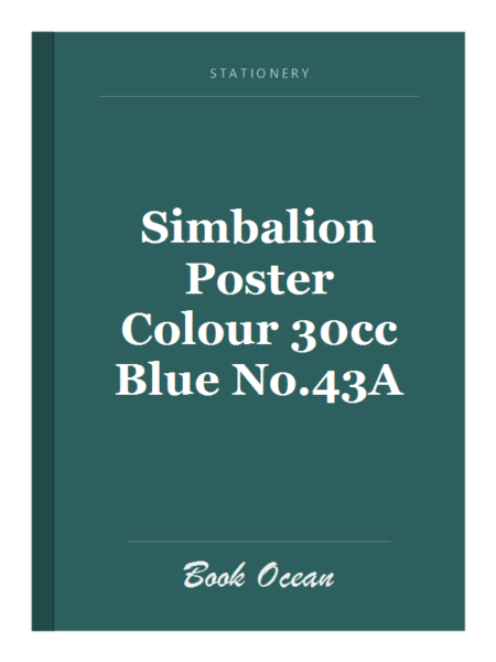 Simbalion Poster Colour 30cc Blue No.43A
