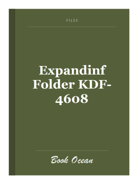 Expandinf Folder KDF-4608