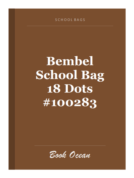 Bembel School Bag 18 Dots #100283