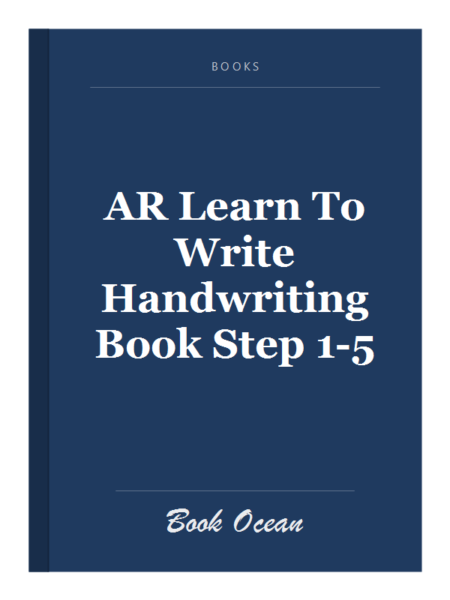 AR Learn To Write Handwriting Book Step 1-5