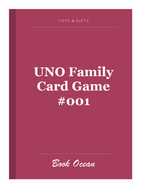 UNO Family Card Game #001