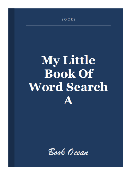 My Little Book Of Word Search A