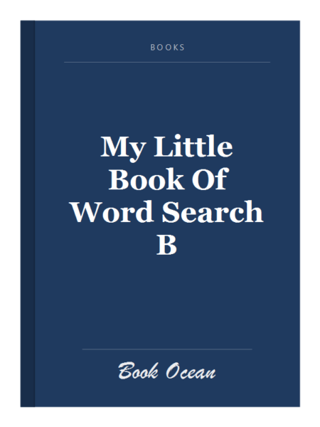 My Little Book Of Word Search B