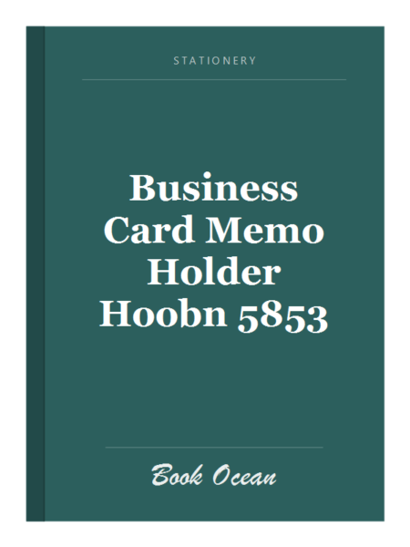Business Card Memo Holder Hoobn 5853