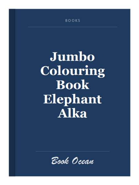 Jumbo Colouring Book Elephant Alka