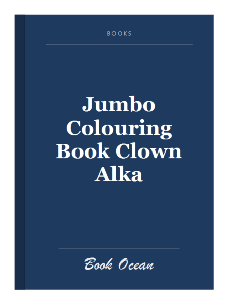 Jumbo Colouring Book Clown Alka