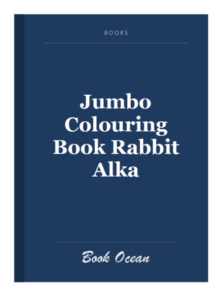 Jumbo Colouring Book Rabbit Alka