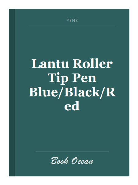 Lantu Roller Tip Pen Blue/Black/Red