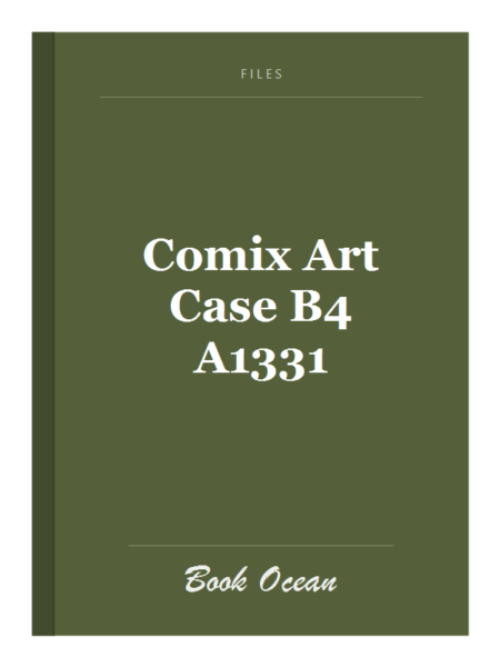 Comix Art Case B4 A1331