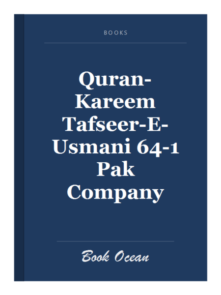Quran-Kareem Tafseer-E-Usmani 64-1 Pak Company