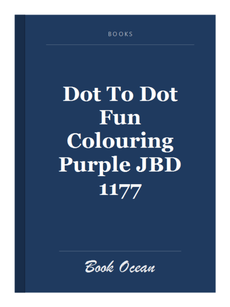 Dot To Dot Fun Colouring Purple JBD 1177