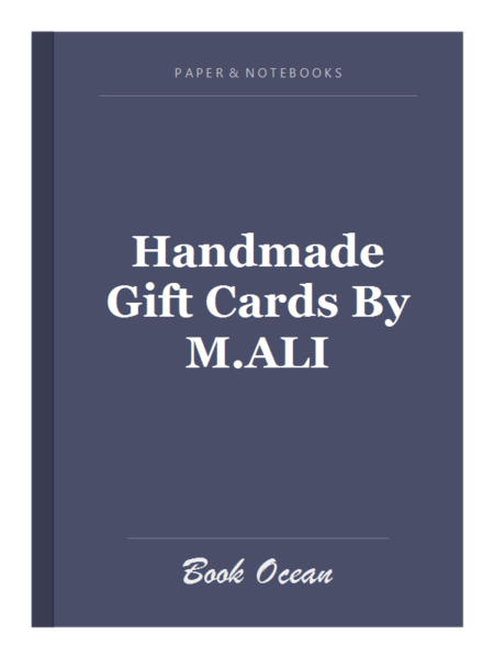 Handmade Gift Cards By M.ALI