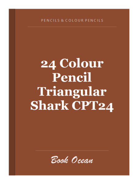 24 Colour Pencil Triangular Shark CPT24