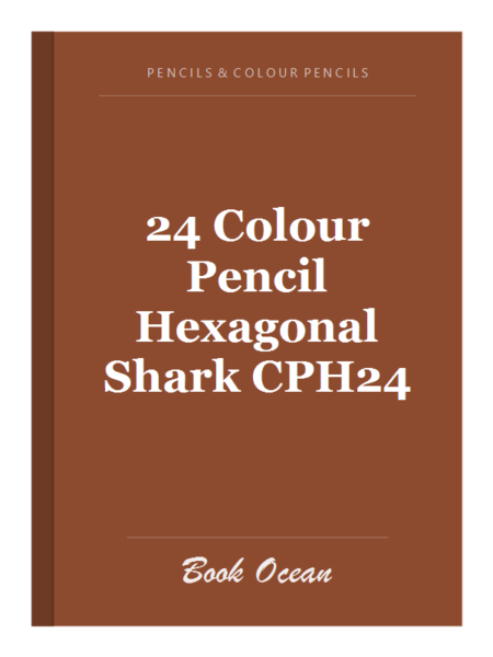 24 Colour Pencil Hexagonal Shark CPH24