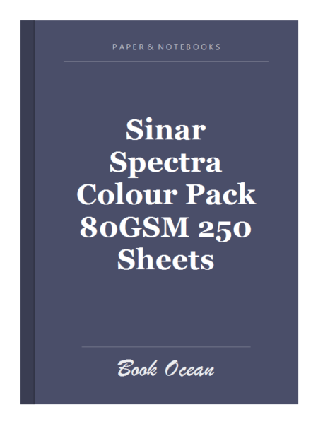 Sinar Spectra Colour Pack 80GSM 250 Sheets