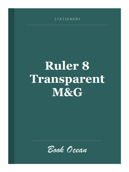 Ruler 8 Transparent M&G