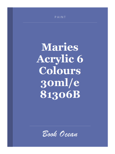 Maries Acrylic 6 Colours 30ml/e 81306B