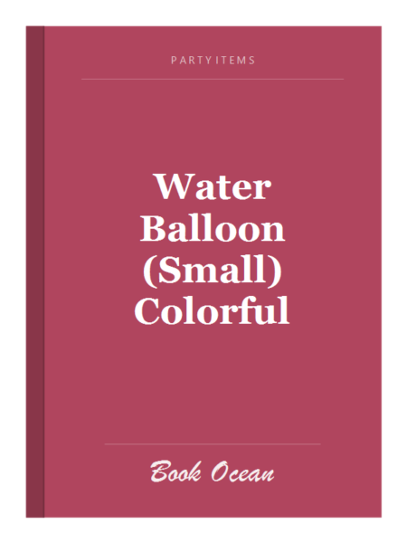 Water Balloon (Small) Colorful