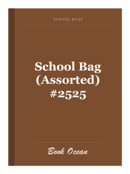 School Bag (Assorted) #2525