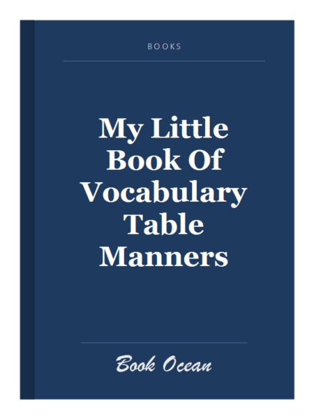 My Little Book Of Vocabulary Table Manners