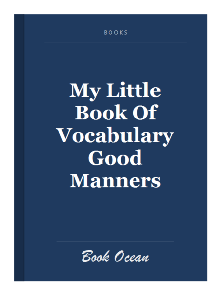 My Little Book Of Vocabulary Good Manners