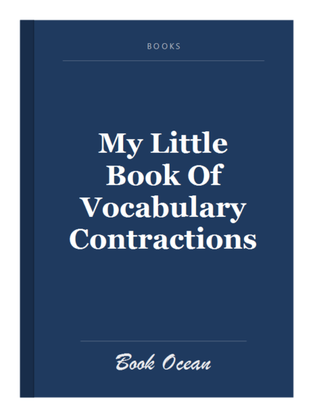 My Little Book Of Vocabulary Contractions