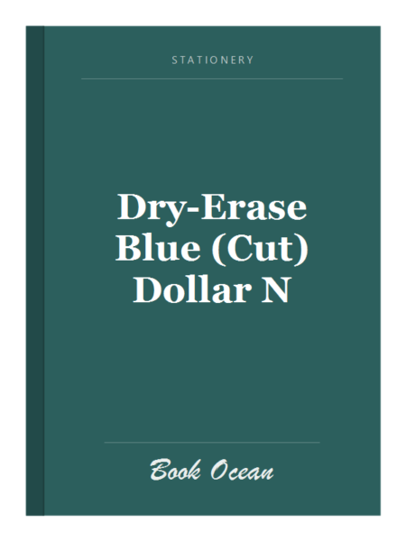 Dry-Erase Blue (Cut) Dollar N