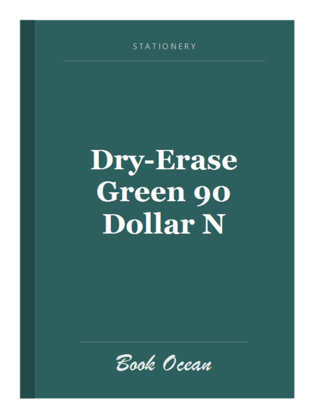 Dry-Erase Green 90 Dollar N