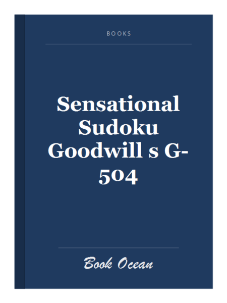 Sensational Sudoku Goodwill s G-504