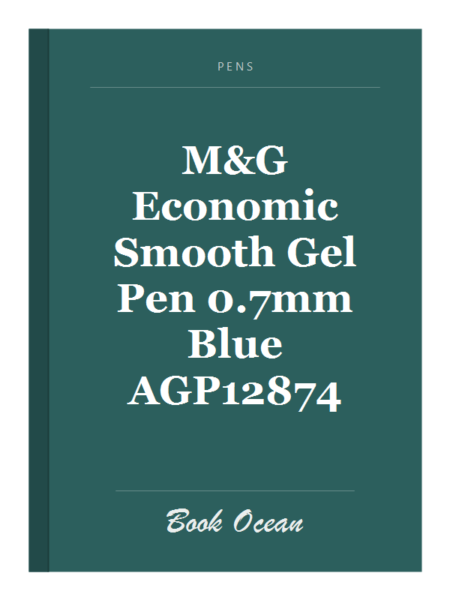M&G Economic Smooth Gel Pen 0.7mm Blue AGP12874