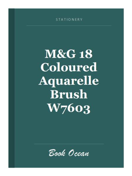 M&G 18 Coloured Aquarelle Brush W7603
