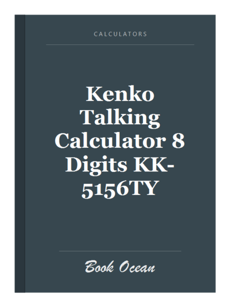Kenko Talking Calculator 8 Digits KK-5156TY