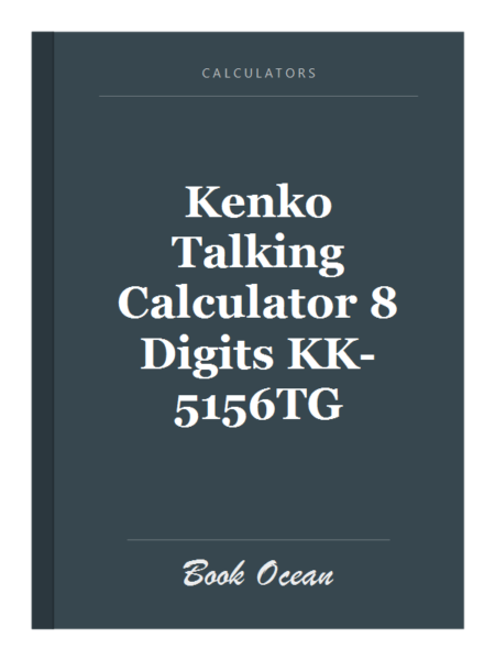 Kenko Talking Calculator 8 Digits KK-5156TG