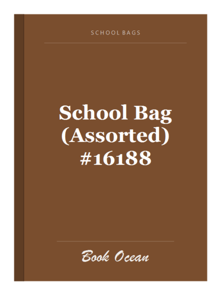 School Bag (Assorted) #16188
