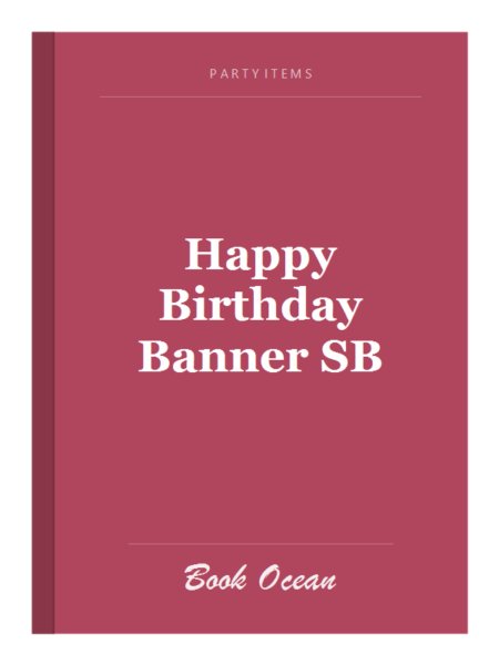 Happy Birthday Banner SB
