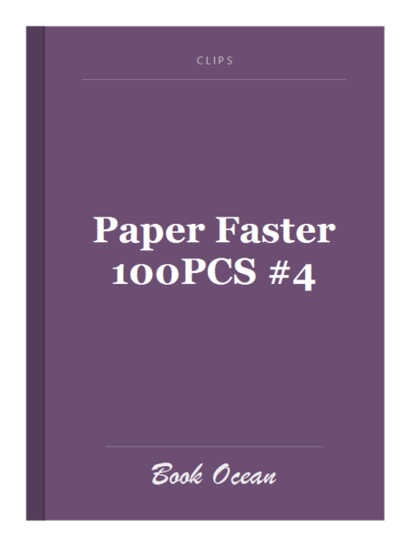 Paper Faster 100PCS #4