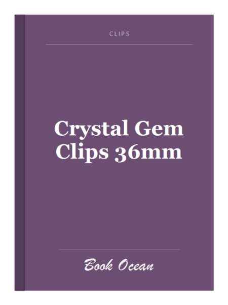 Crystal Gem Clips 36mm