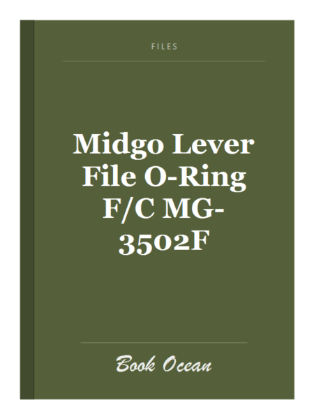 Midgo Lever File O-Ring F/C MG-3502F