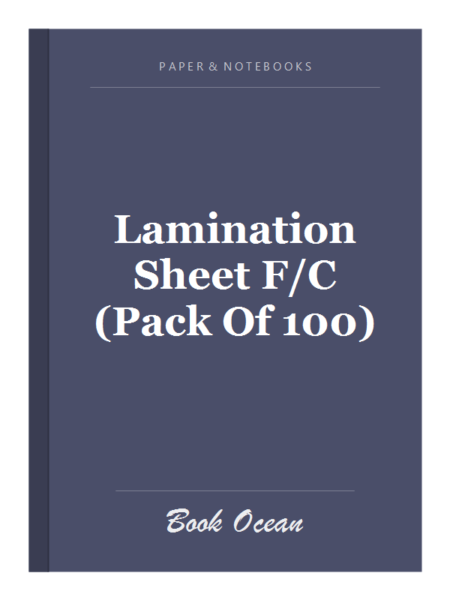 Lamination Sheet F/C (Pack Of 100)