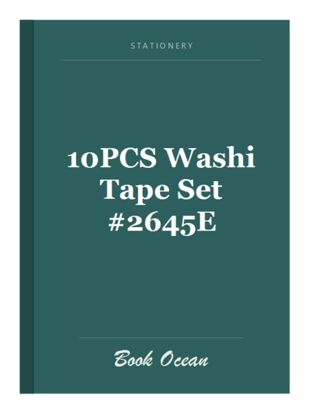 10PCS Washi Tape Set #2645E