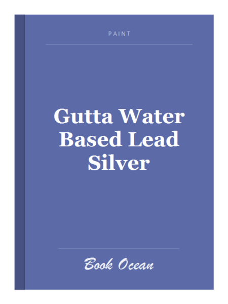 Gutta Water Based Lead Silver